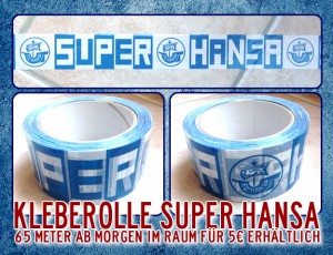 Super Hansa Kleberolle
